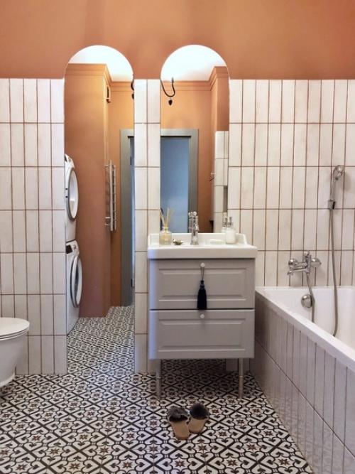 Комфортный и практичный интерьер трехкомнатной квартиры, площадью: 104 кв. 07