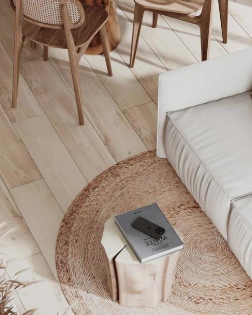 Проект гостиной в современном стиле. 03