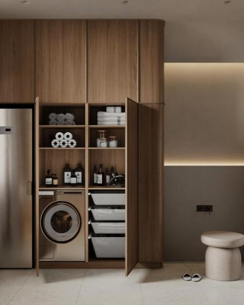 Интерьер гостевого санузла. 06