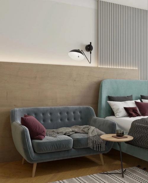 Однокомнатная квартира, общей площадью - 40 кв. 04