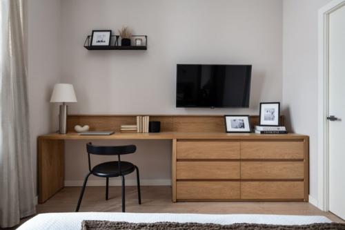 Продуманная евродвушка с бюджетными отделкой и мебелью. 01