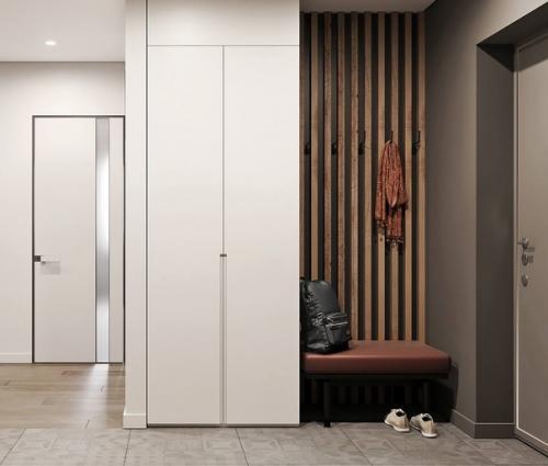 Интерьер, в котором главной особенностью является монохромность и огромное разнообразие оттенков серого. 06