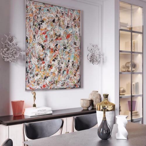 Красивая кухня - гостиная. 07