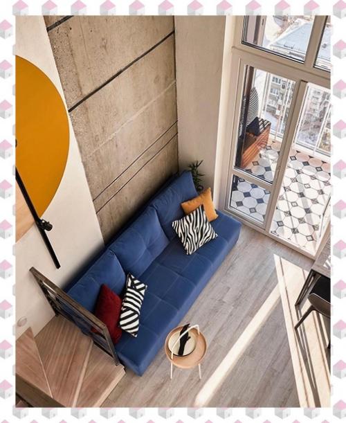 Студия площадью - 25 кв. 02