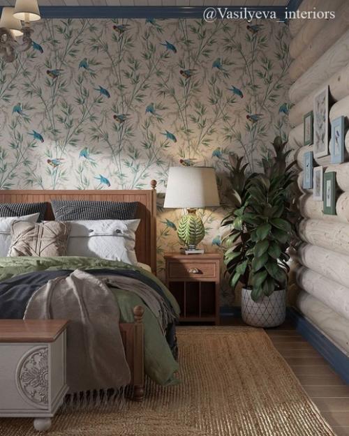 Потрясающий проект спальни в классическом стиле. 02