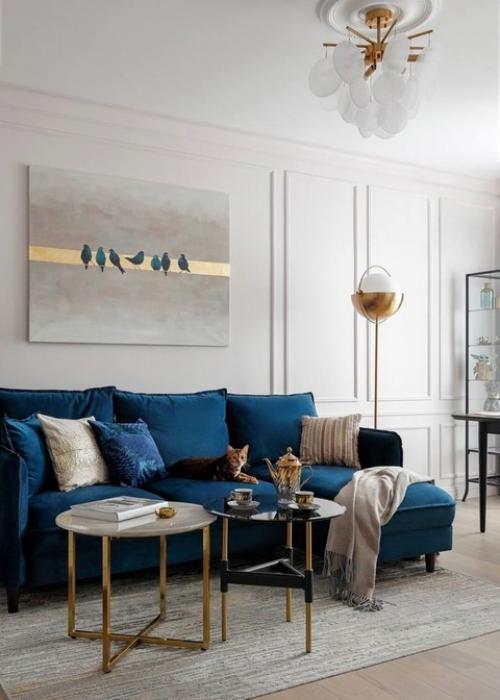 Эта квартира - про сдержанную роскошь, продуманную планировку и уют, в который хочется вернуться. 04