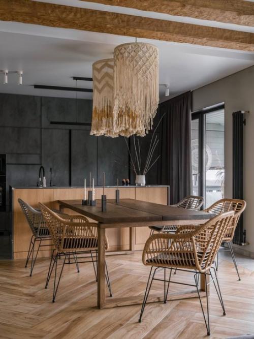 Современный интерьер для семьи, которая ценит комфорт и порядок в доме. 01