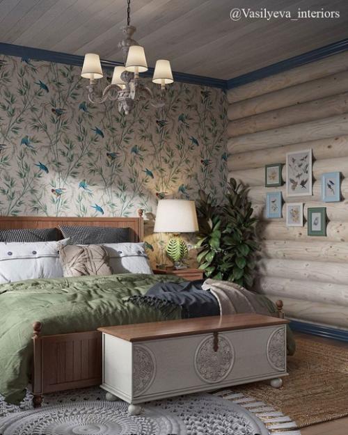 Потрясающий проект спальни в классическом стиле. 06