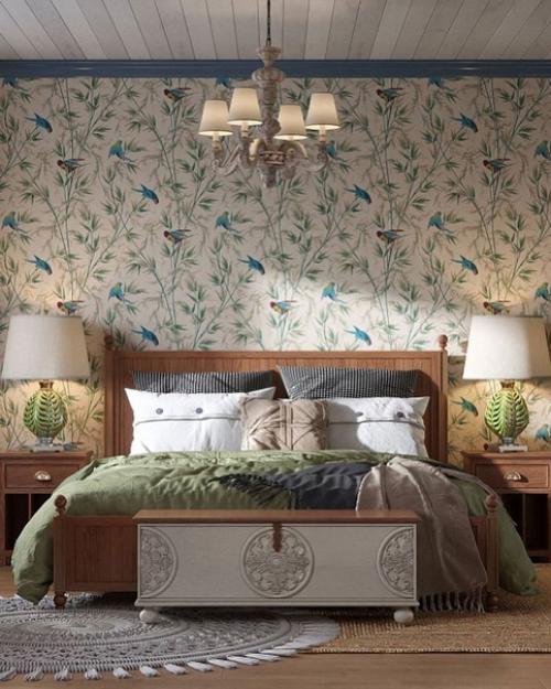 Потрясающий проект спальни в классическом стиле. 05