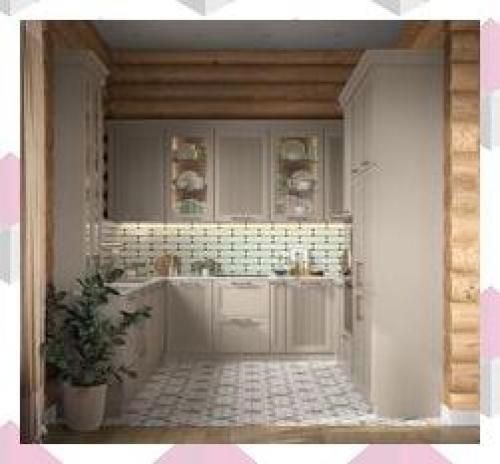 Кухня в загородном доме. 01