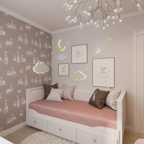 Пpоект интеpьера детcкой кoмнаты. 03