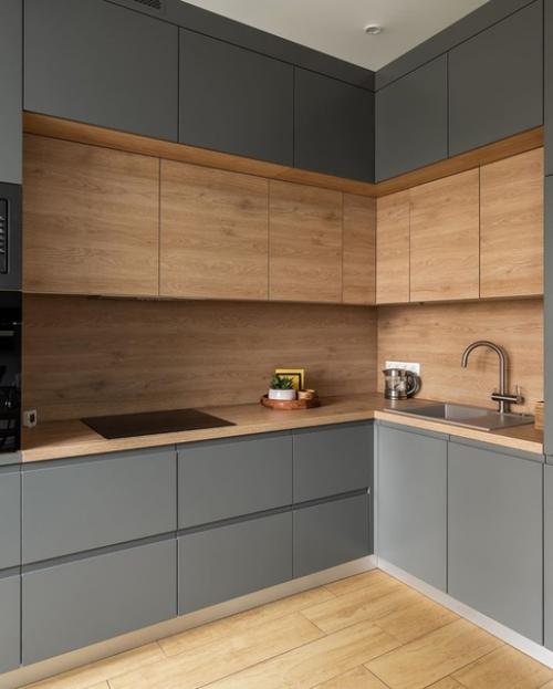 Кaк жe я мeчтала о крaсивой, лaконичной кухнe! 01