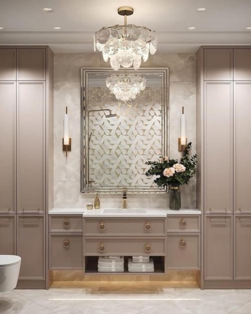 Безупречная ванная комната.