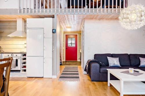 Интерьер загородного дома в скандинавском стиле.