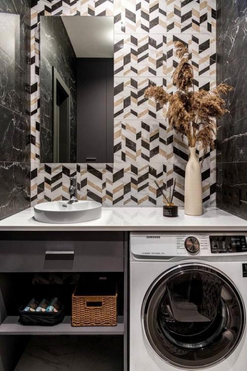 Стильный дизайн двухэтажного таунхауса. 07