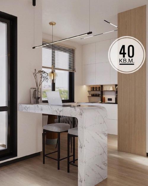 Квартира, общей площадью - 40 кв.