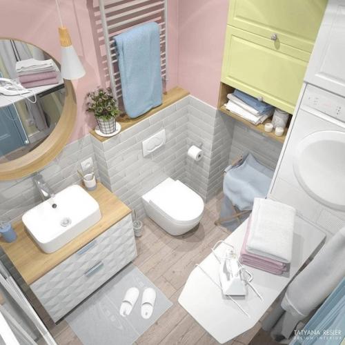 Ванная комната, площадью - 5 кв. 01