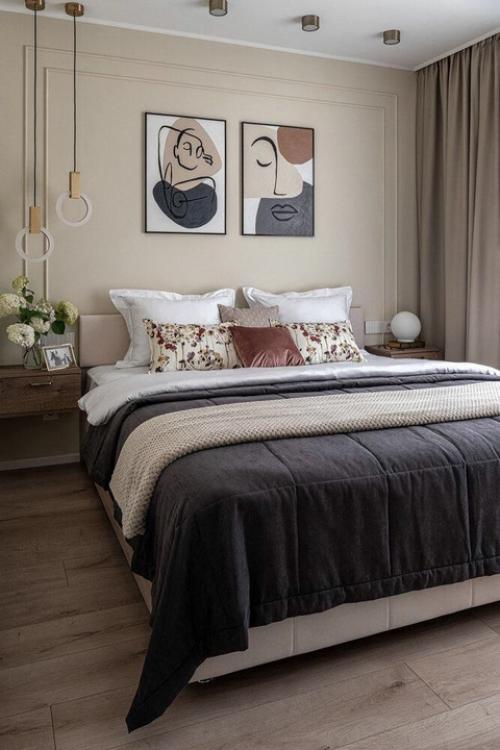 Стильный дизайн двухэтажного таунхауса. 03