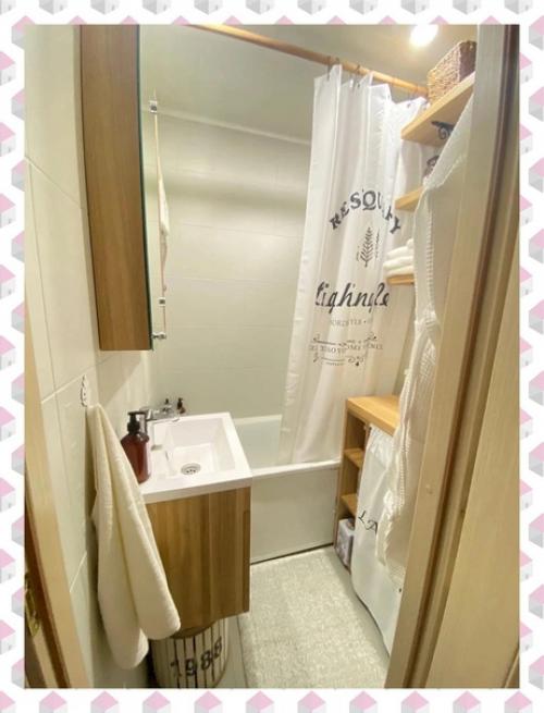 Ванная комната в скандинавском стиле. 02