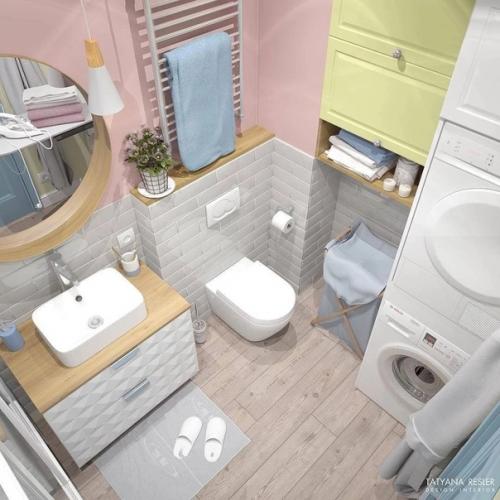 Ванная комната, площадью - 5 кв. 03