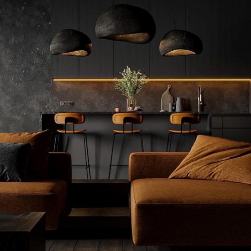 Дизайн проект кухни - гостиной.