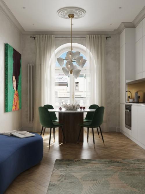 Интерьер квартиры, которая находится в старом доме. 05