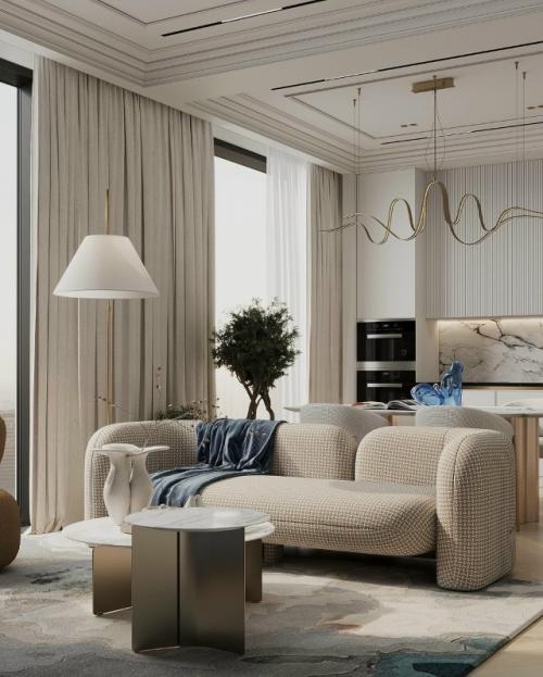 Красиво и уютно - идеальное пространство для жизни и общения. 03