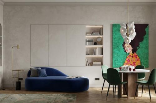 Интерьер квартиры, которая находится в старом доме. 04