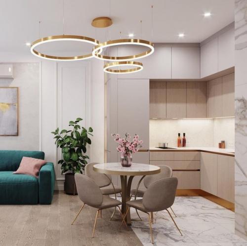 Хорошо продуманный и функциональный вариант обустройства небольшой квартиры в однушке. 04