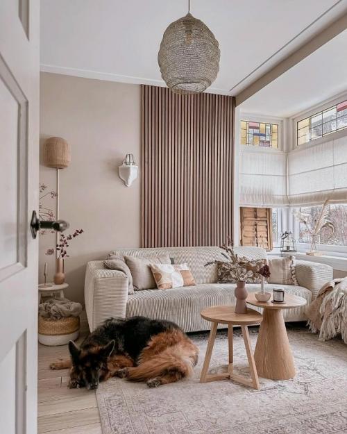 В основе оформления лежит стремление создать атмосферу тишины, тепла и умиротворения. 02