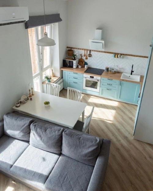 Двухуровневая квартира, после ремонта, в светлых и приятных оттенках в интерьере!