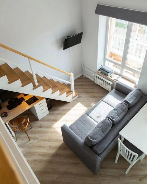 Двухуровневая квартира, после ремонта, в светлых и приятных оттенках в интерьере! 04