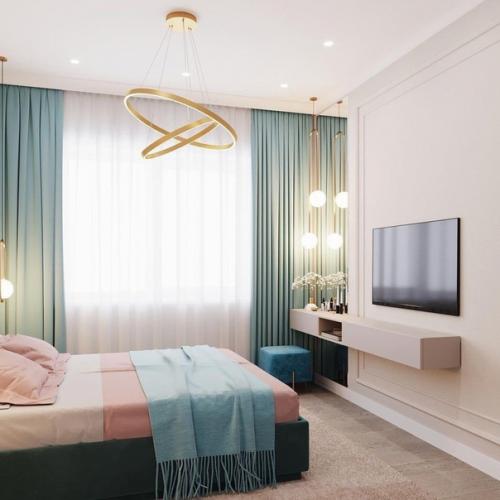 Хорошо продуманный и функциональный вариант обустройства небольшой квартиры в однушке.