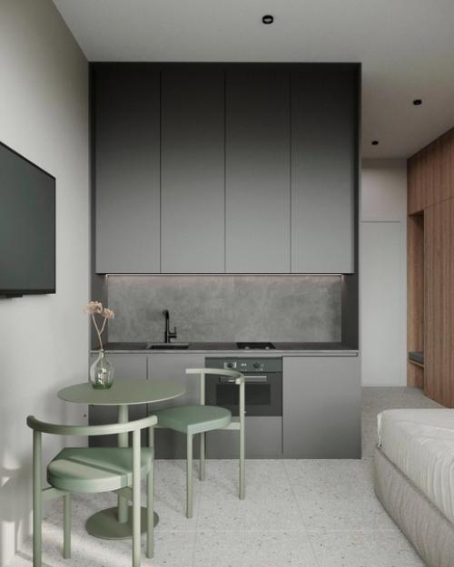 Студия, площадью - 25 кв. 02