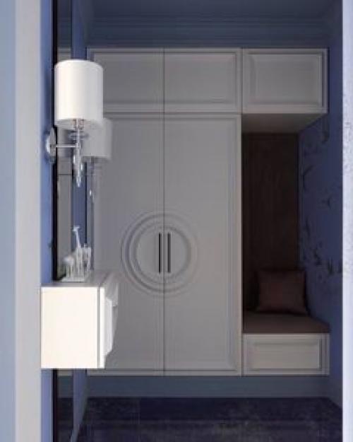 Дизайн в небесно-голубых оттенках. 05