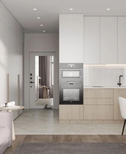 Квартира - студия, общей площадью - 26 кв. 02