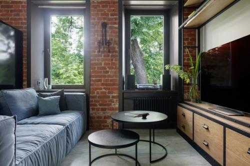 Лофт - двушка в старом кирпичном доме и площадью: 50 кв. 04