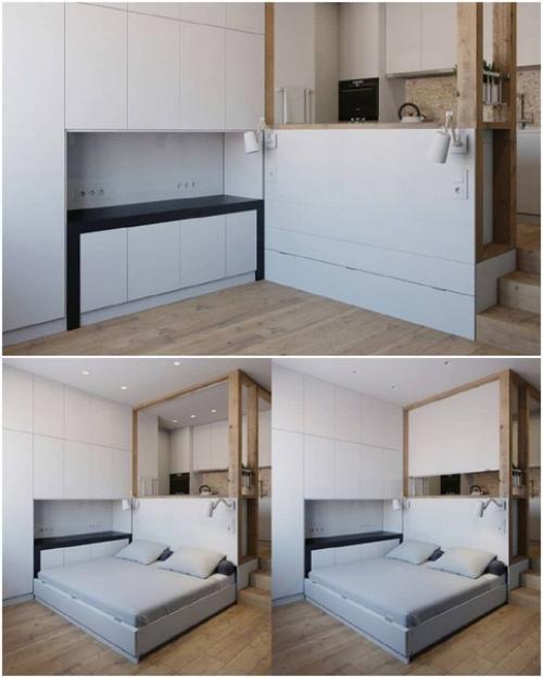 Студия - трансформер, площадью - 25 кв. 04