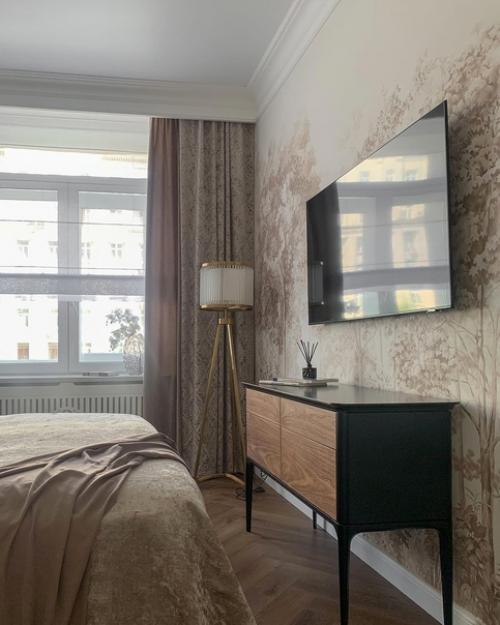 Эргономичное, атмосферное пространство для временного пребывания с возможностью принять и разместить гостей. 04