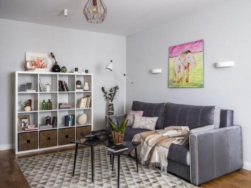 Квартира в хрущевке.  Площадь: 45 кв. 05