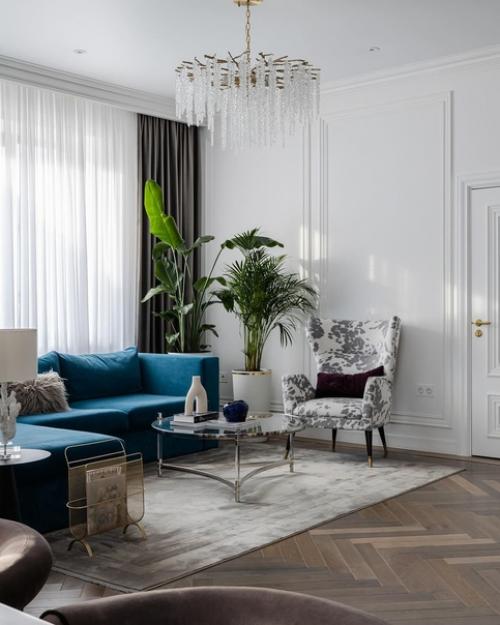 Светлый интерьер с личным пространством для каждого. 02