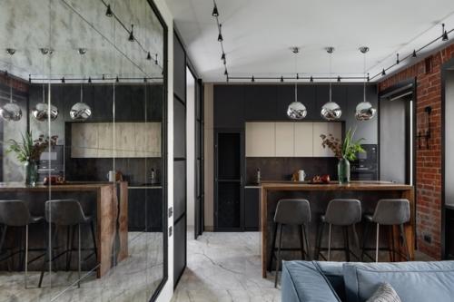 Лофт - двушка в старом кирпичном доме и площадью: 50 кв. 06