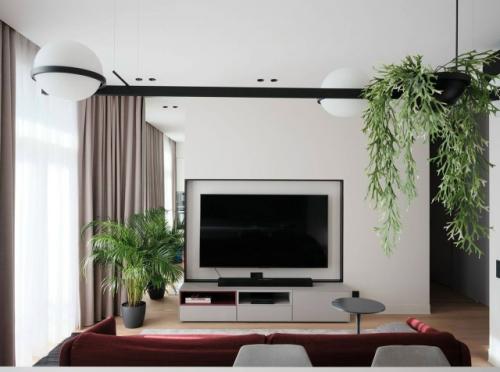 Практичность и минимализм с яркими акцентами - основа этого продуманного интерьера, созданного для комфортной повседневной жизни. 05