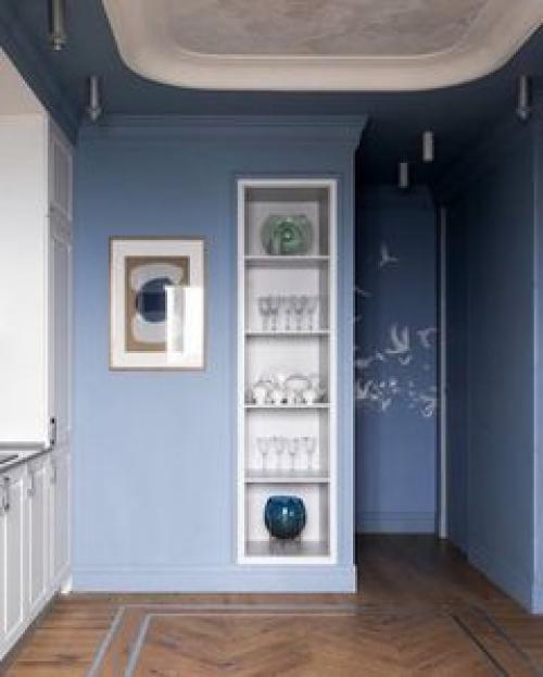 Дизайн в небесно-голубых оттенках. 02