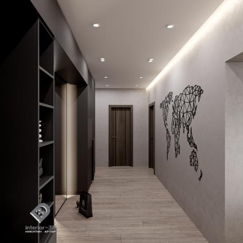 Прихожая в современном стиле. 02