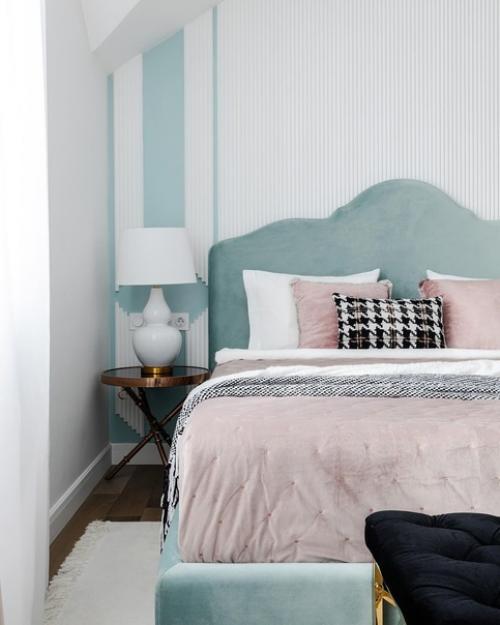 Светлый интерьер с личным пространством для каждого. 07