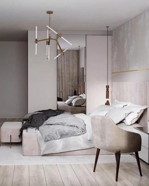 Современный интерьер в светлых тонах. 07