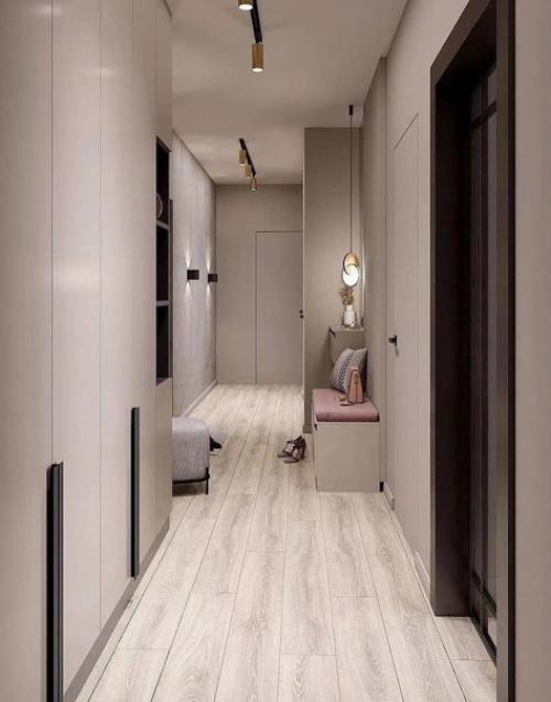 Современный интерьер в светлых тонах. 04