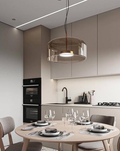 Гармоничные тона в интерьере.