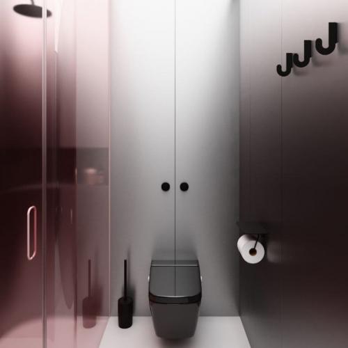 Ретрофутуризм - стал источником вдохновения для создания интерьера. 07